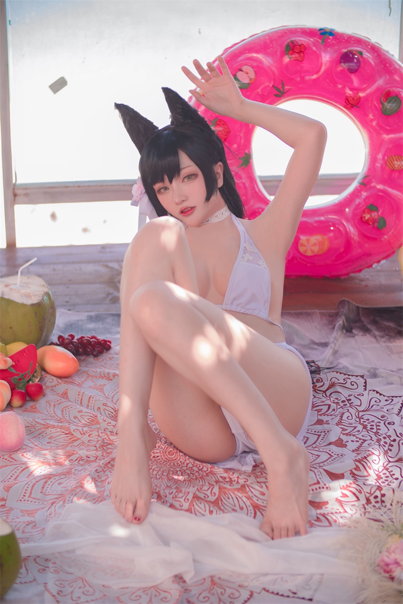 网红Coser@起司块wii 爱宕泳装 [33P/255MB] 网红写真-第3张