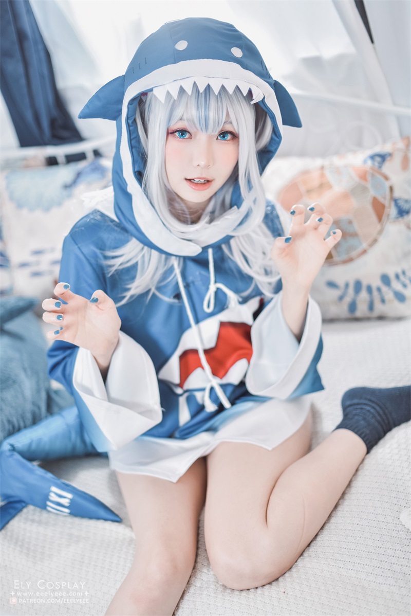 台湾Coser@ElyEE子 Gawr Gura [44P/57MB] 网红写真-第2张