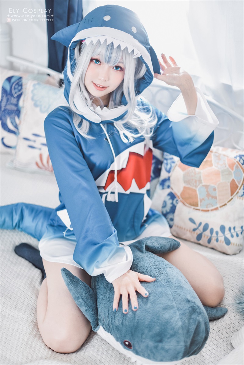 台湾Coser@ElyEE子 Gawr Gura [44P/57MB] 网红写真-第1张