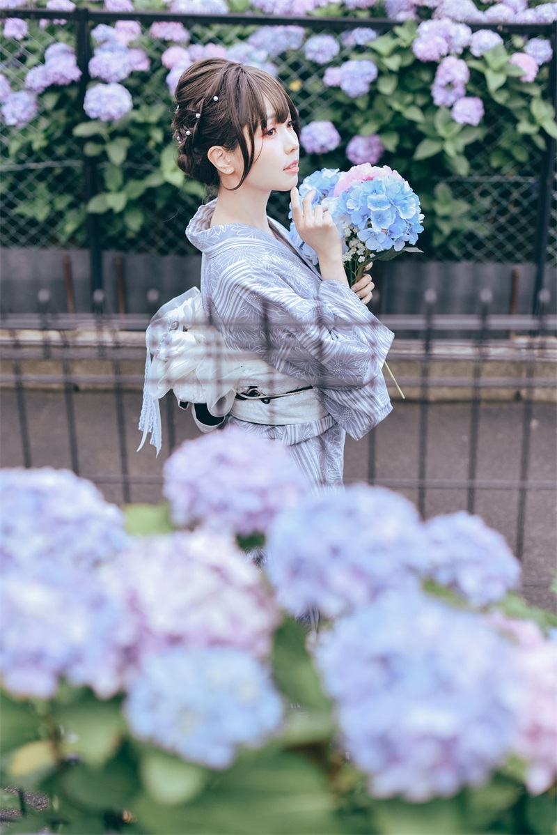 网红Coser@ElyEE子 Yukata [50P/244MB] 网红写真-第4张