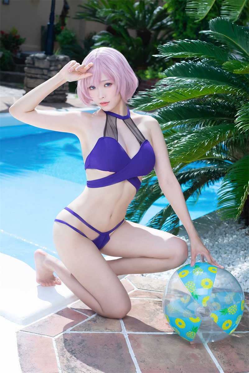 网红Coser@ElyEE子 Swimsuit [36P/65MB] 网红写真-第2张