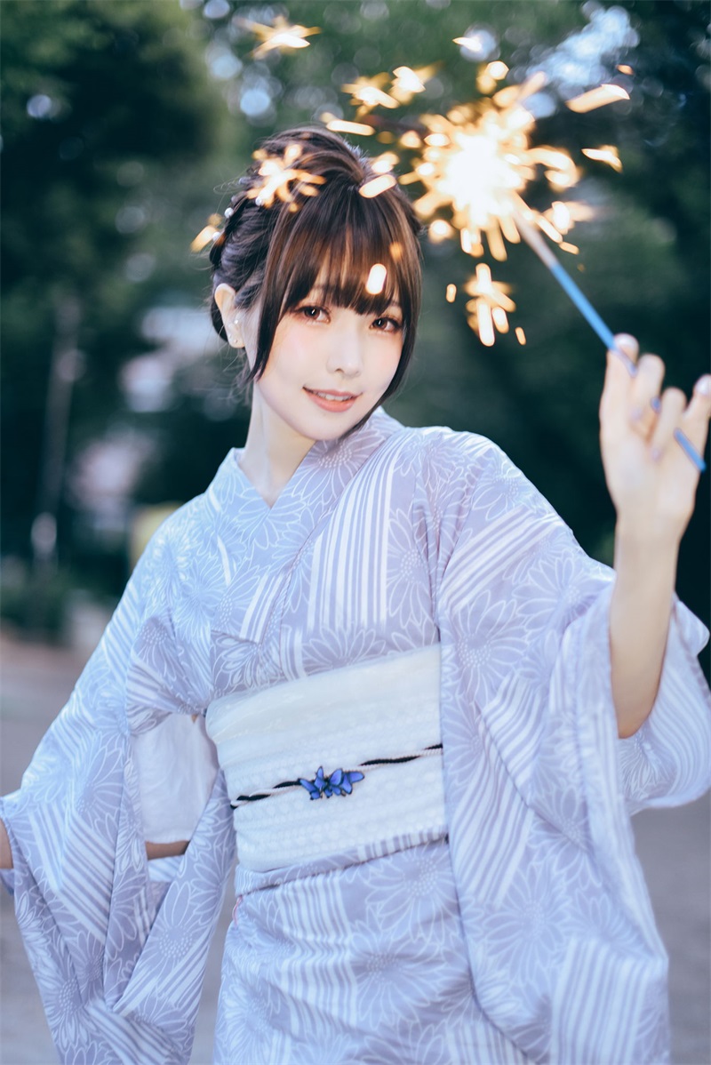 网红Coser@ElyEE子 Yukata [50P/244MB] 网红写真-第1张