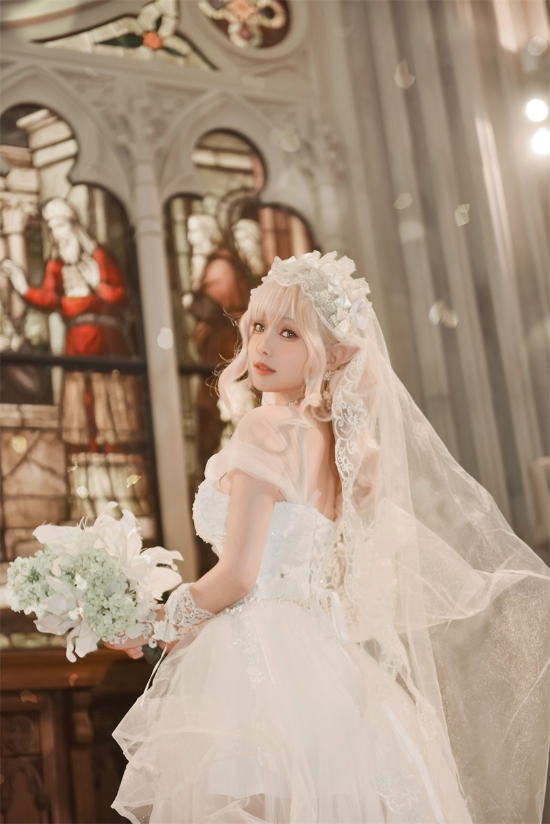 台湾Coser@ElyEE子 Bride & Lingerie [65P/139MB] 网红写真-第4张