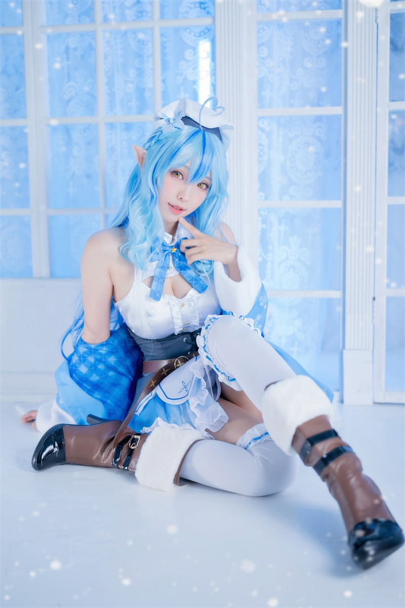 网红Coser@ElyEE子 Yukihana Lamy [18P/36MB] 网红写真-第4张