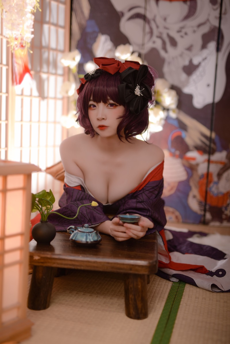 网红Coser@二佐Nisa Fate葛饰北斋 [21P/154MB] 网红写真-第3张