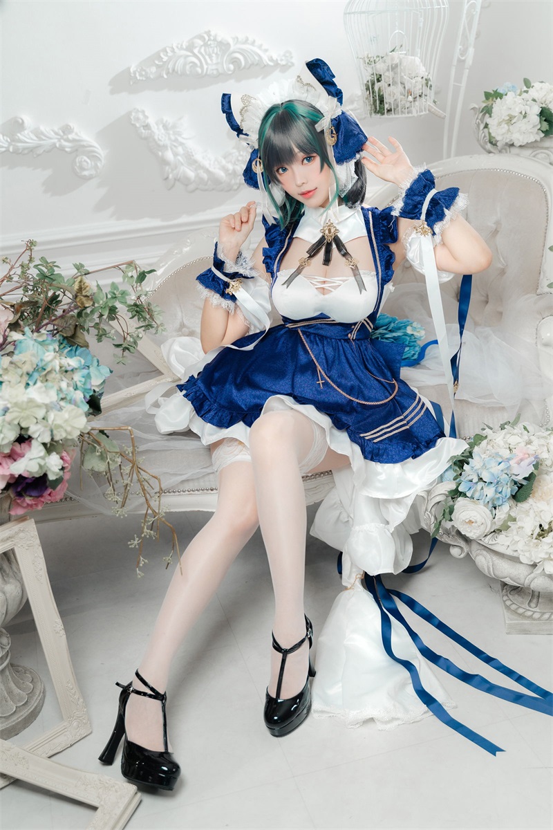 台湾Coser@ElyEE子 Cheshire 柴郡 [70P/164MB] 网红写真-第2张