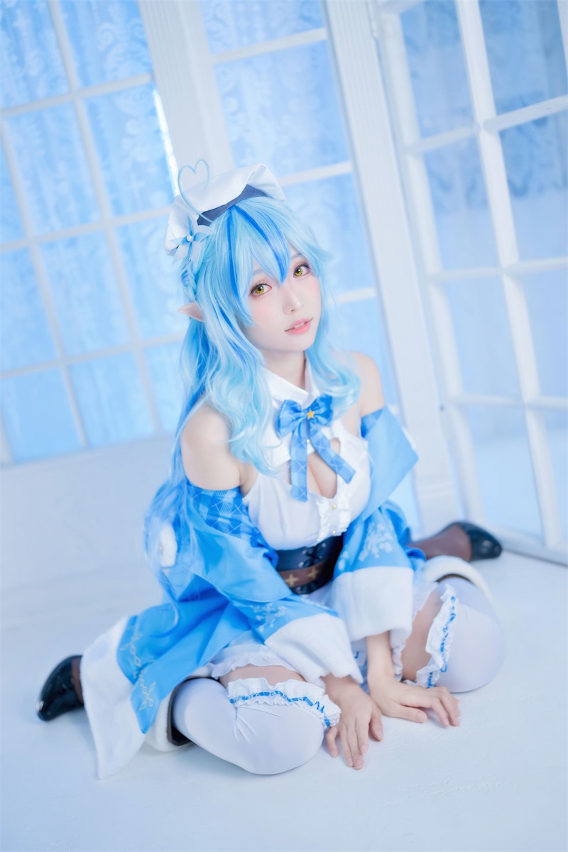 网红Coser@ElyEE子 Yukihana Lamy [18P/36MB] 网红写真-第2张