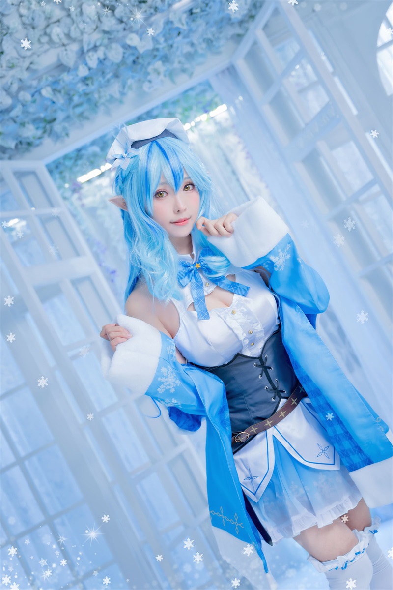 网红Coser@ElyEE子 Yukihana Lamy [18P/36MB] 网红写真-第1张