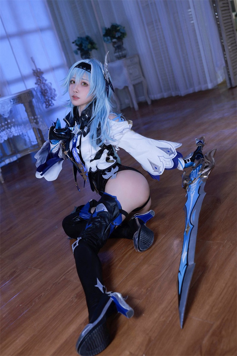 网红Coser@水淼aqua 原神 优菈 [90P/107MB] 网红写真-第4张