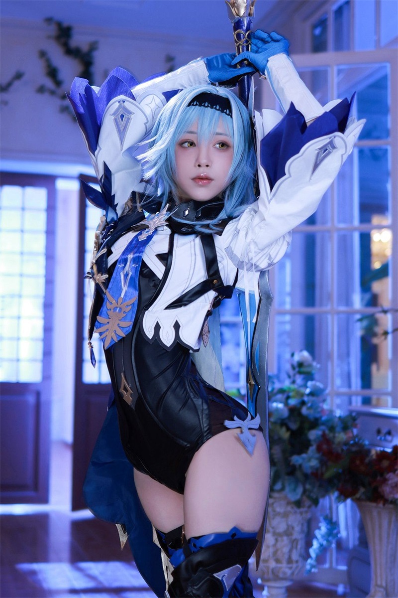 网红Coser@水淼aqua 原神 优菈 [90P/107MB] 网红写真-第1张