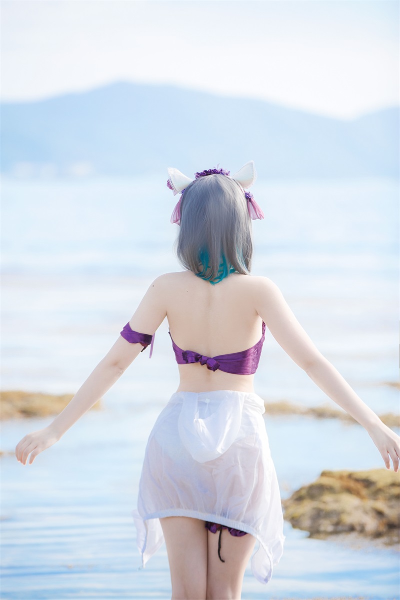 网红Coser@念雪xc 柴郡猫 [30P/321MB] 网红写真-第4张