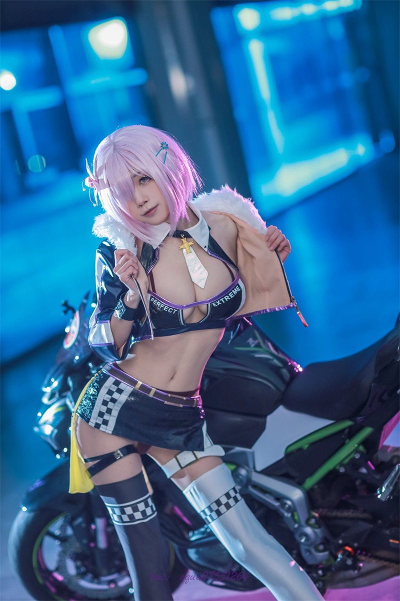 网红Coser@水淼aqua 玛修赛车 [38P/508MB] 网红写真-第3张