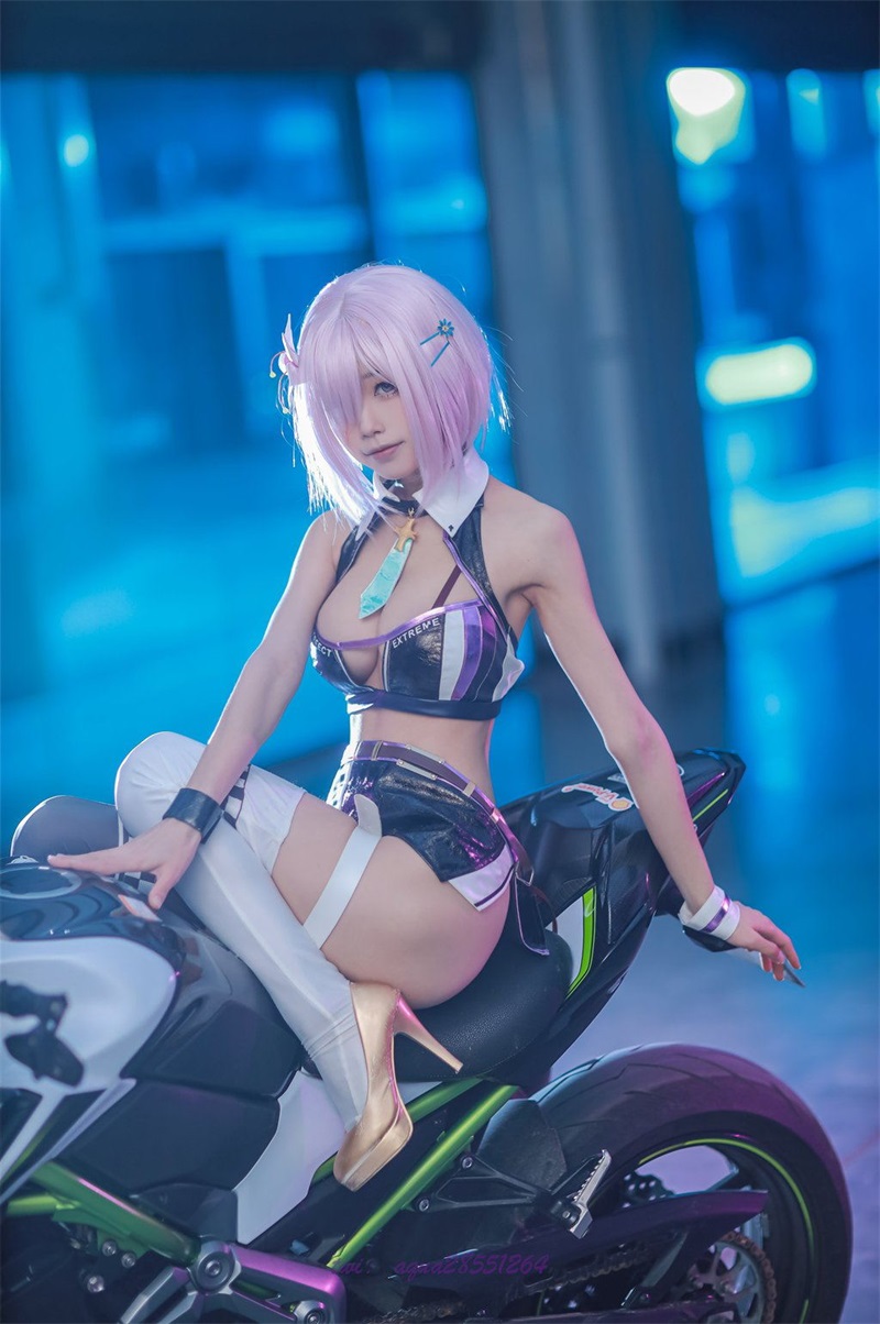 网红Coser@水淼aqua 玛修赛车 [38P/508MB] 网红写真-第1张