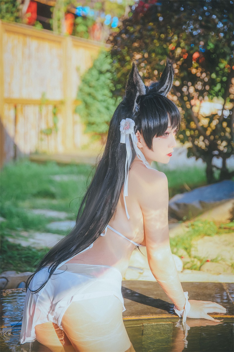 网红Coser@-桃夭葵- 犬泳衣 [15P/206MB] 网红写真-第3张