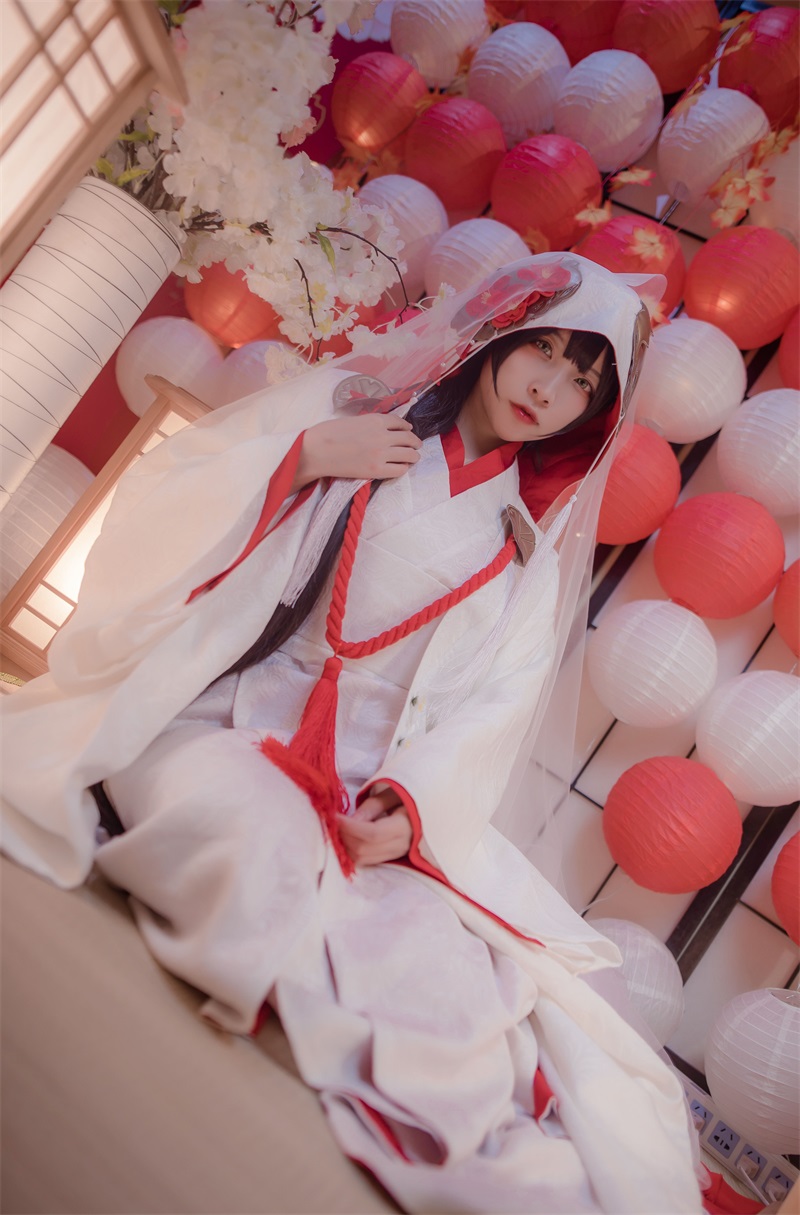 网红Coser@二佐Nisa 花嫁 [12P/112MB] 网红写真-第3张