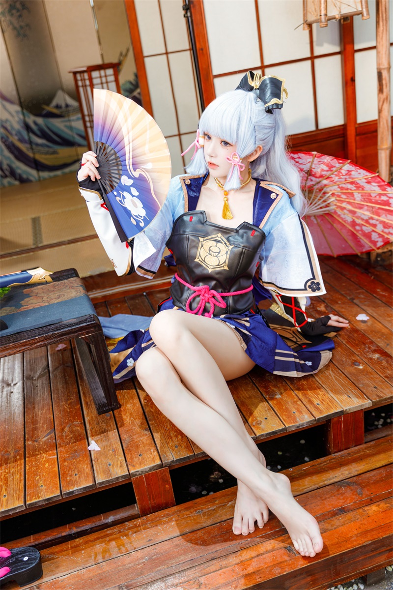 网红Coser@桜桃喵 神里绫华 [34P/483MB] 网红写真-第3张