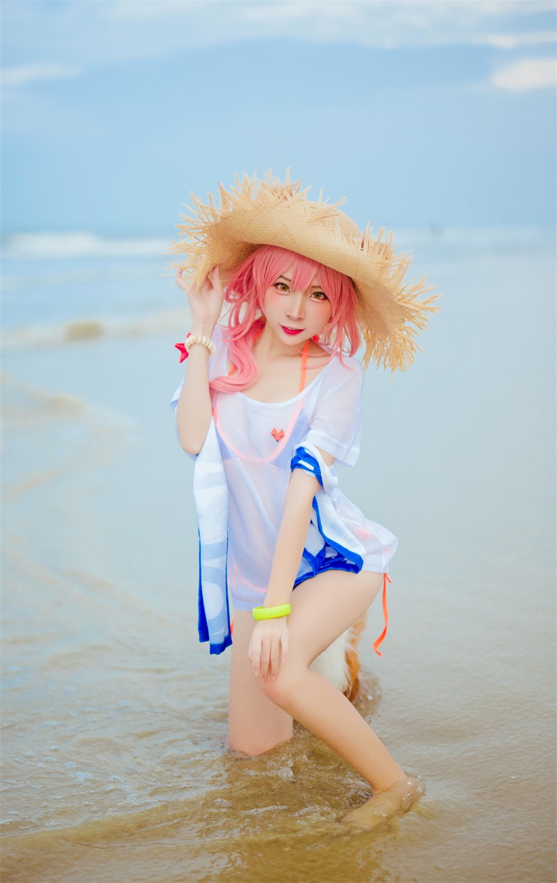 网红Coser@二佐Nisa 玉藻前 [30P/144MB] 网红写真-第3张