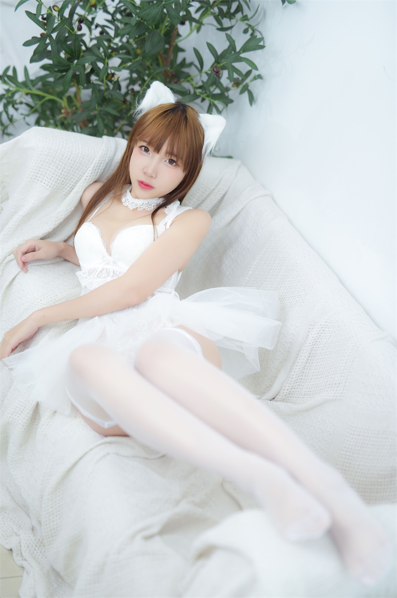 网红Coser@二佐Nisa 白色婚纱 [28P/272MB] 网红写真-第3张