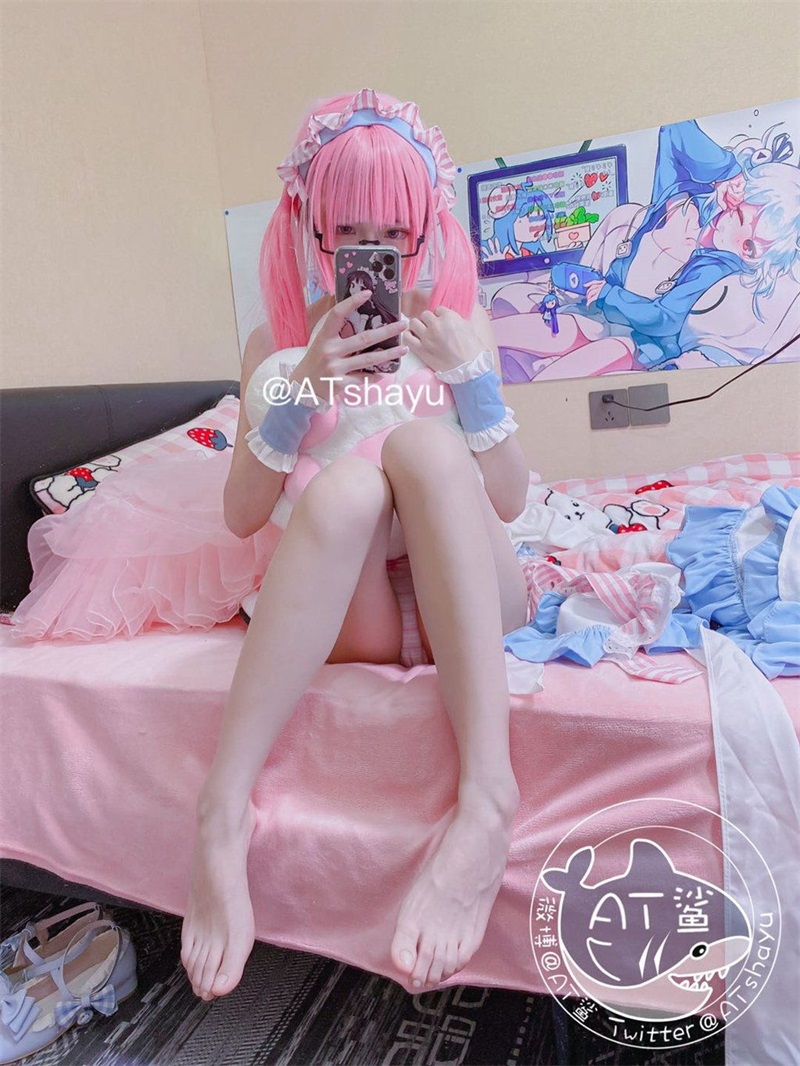 网红Coser@AT鲨 拉姆 [43P/37MB] 网红写真-第3张