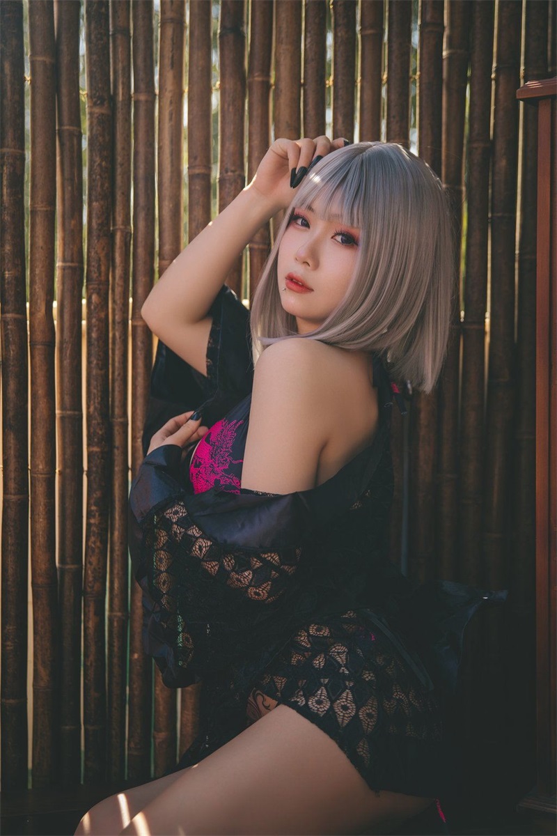 网红Coser@末夜787 五月舰长-和服 [68P/440MB] 网红写真-第1张