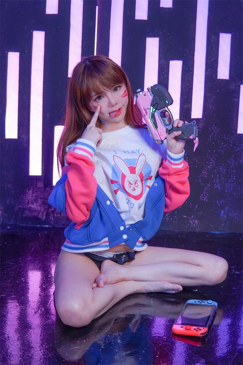 网红Coser@马来西亚妹纸@Sally Dorasnow  DVA Gamer Girl[10P/102MB] 网红写真-第3张