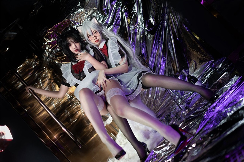 人气Coser@柒柒要乖哦 女仆の惩戒课 [111P/1.14GB] 网红写真-第4张