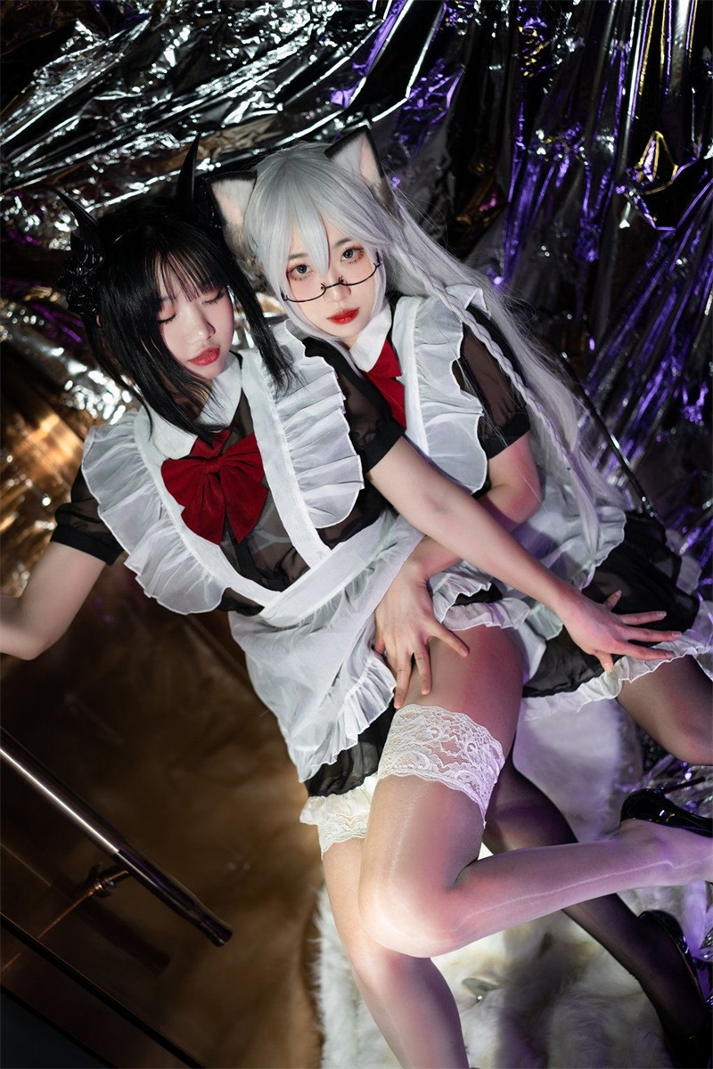 人气Coser@柒柒要乖哦 女仆の惩戒课 [111P/1.14GB] 网红写真-第2张