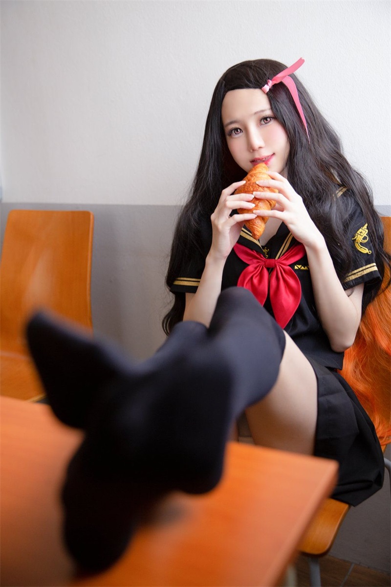 网紅Coser@Sally Dorasnow Nezuko School[19P/251MB] 网红写真-第3张