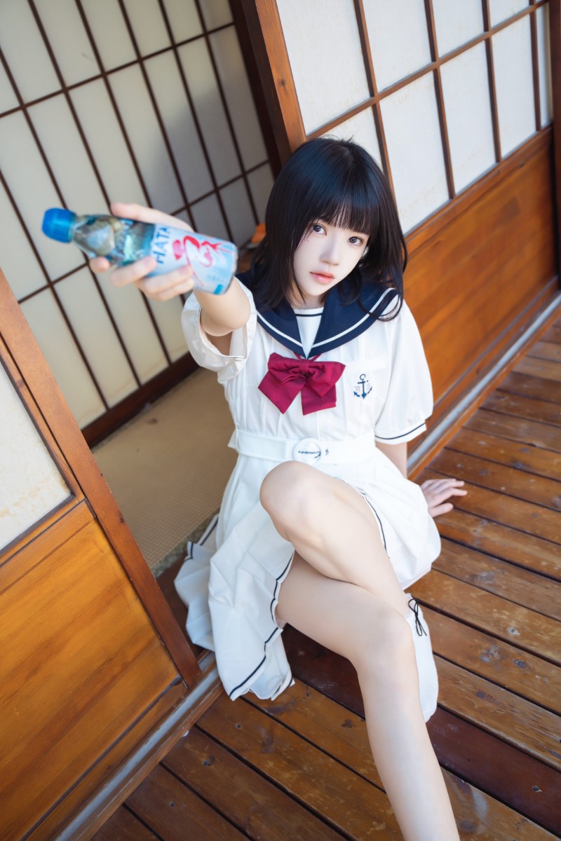 人气Coser@桜桃喵 盛夏制服 [39P/510MB] 网红写真-第4张