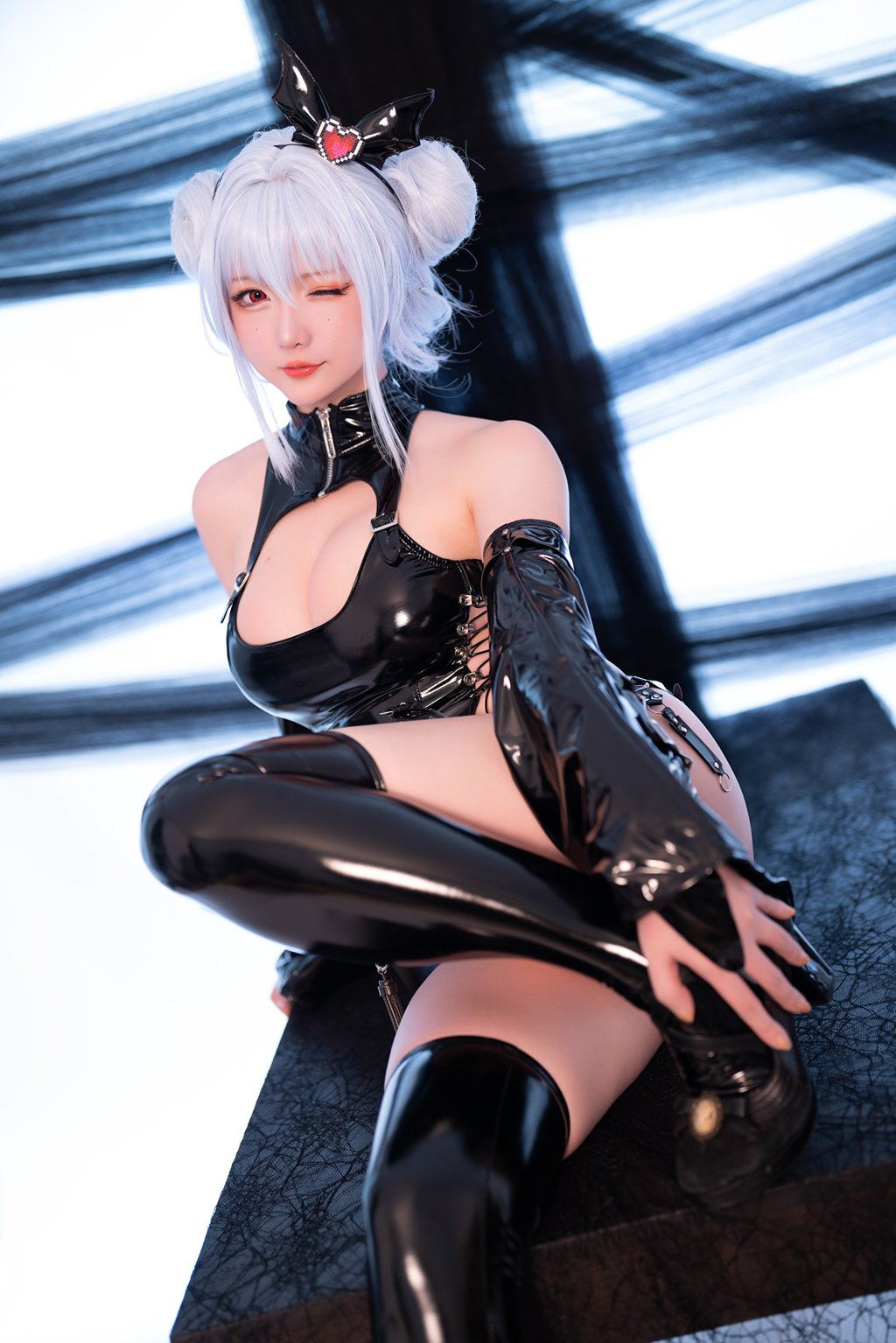 网红Coser@星之迟迟 水蓝小恶魔[539P/762MB] 网红写真-第3张