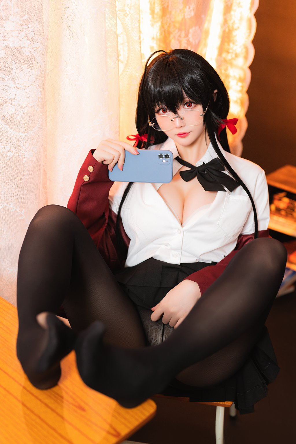 网红Coser@星之迟迟 JK大凤[58P/386MB] 网红写真-第3张