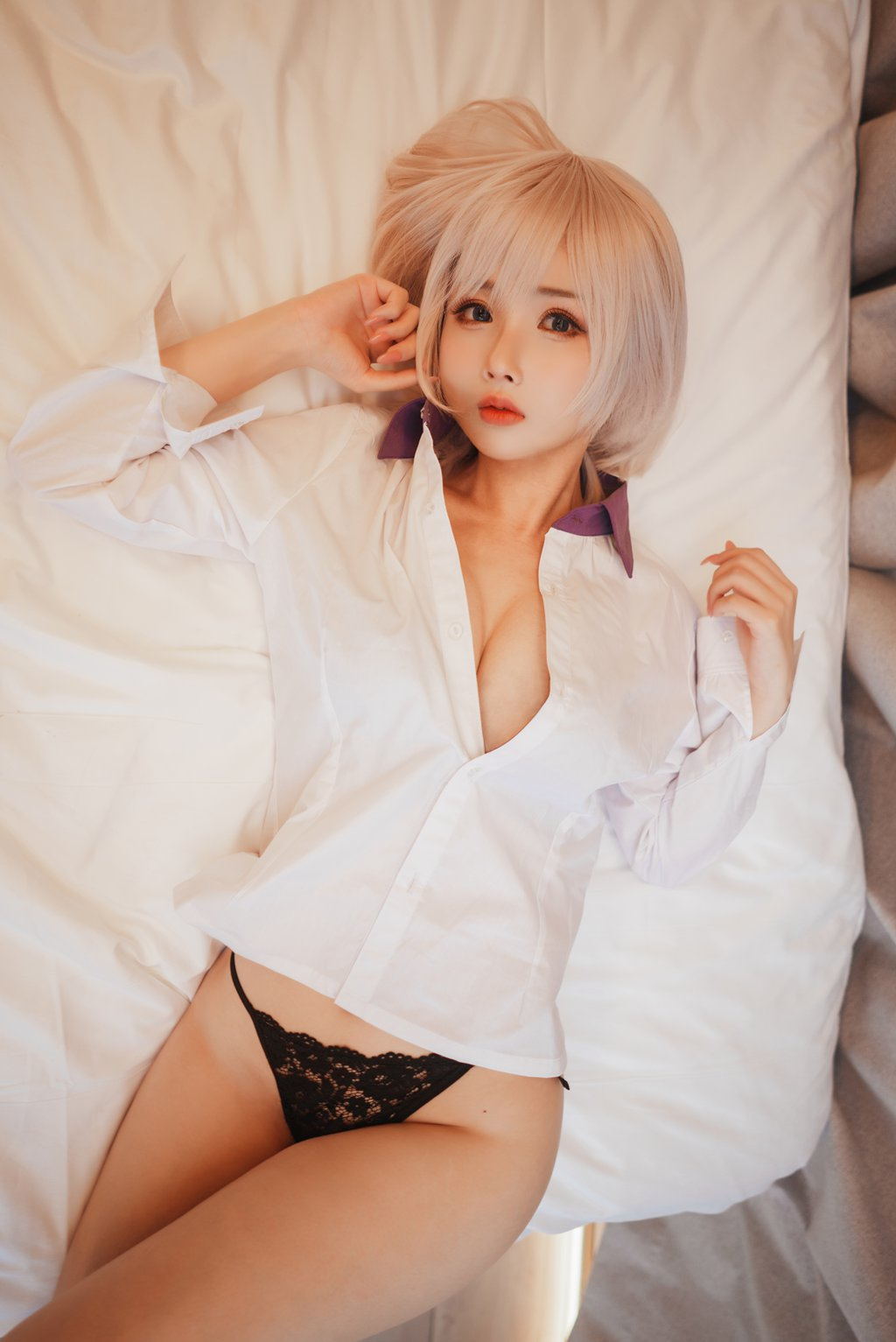 知名动漫Coser@rioko凉凉子 电光机王 貉[51P/1.59GB] 网红写真-第3张