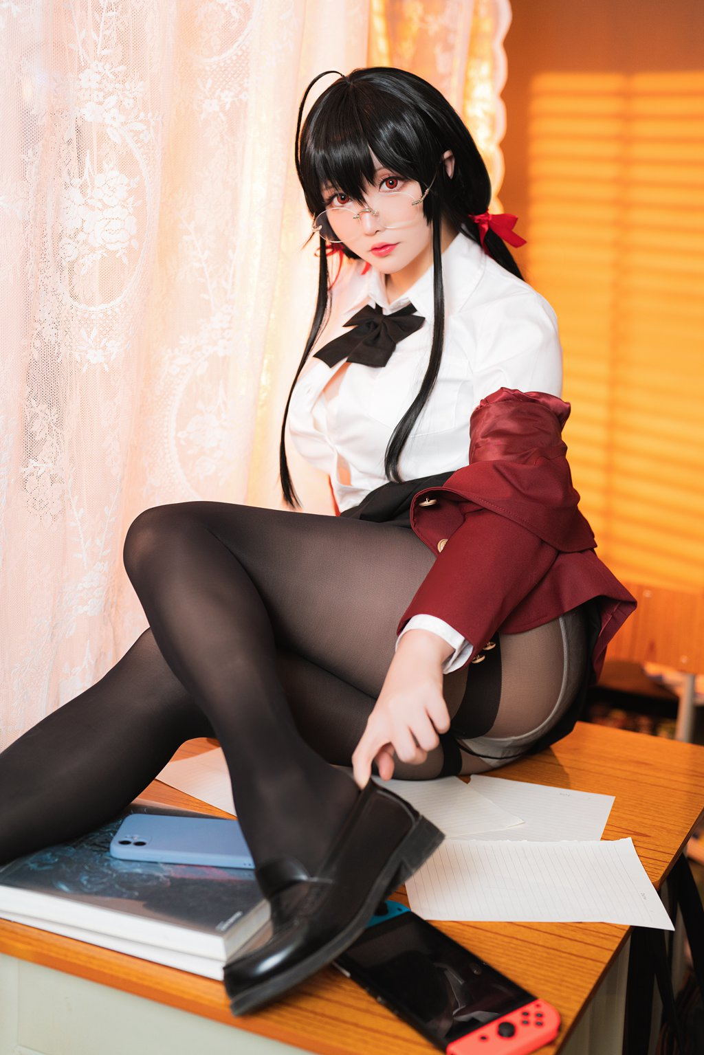 网红Coser@星之迟迟 JK大凤[58P/386MB] 网红写真-第1张