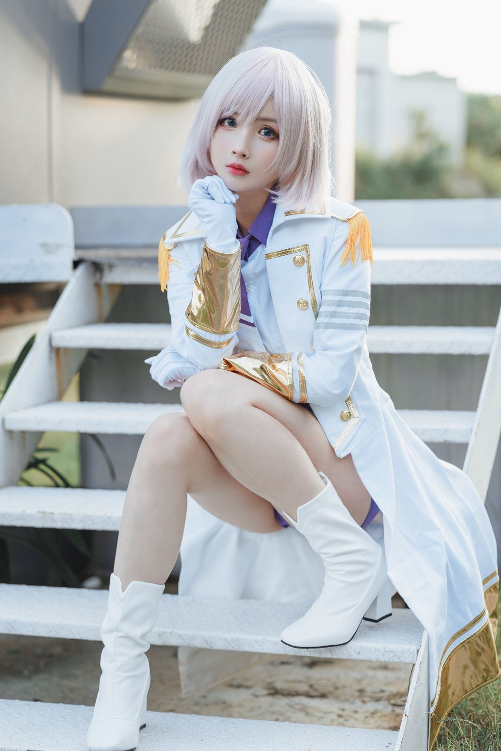 知名动漫Coser@rioko凉凉子 电光机王 貉[51P/1.59GB] 网红写真-第1张