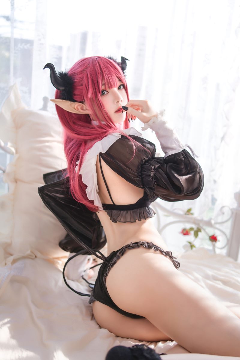 人气Coser@桜桃喵 喜多川海梦 魅魔 [66P/1.48G] 网红写真-第2张