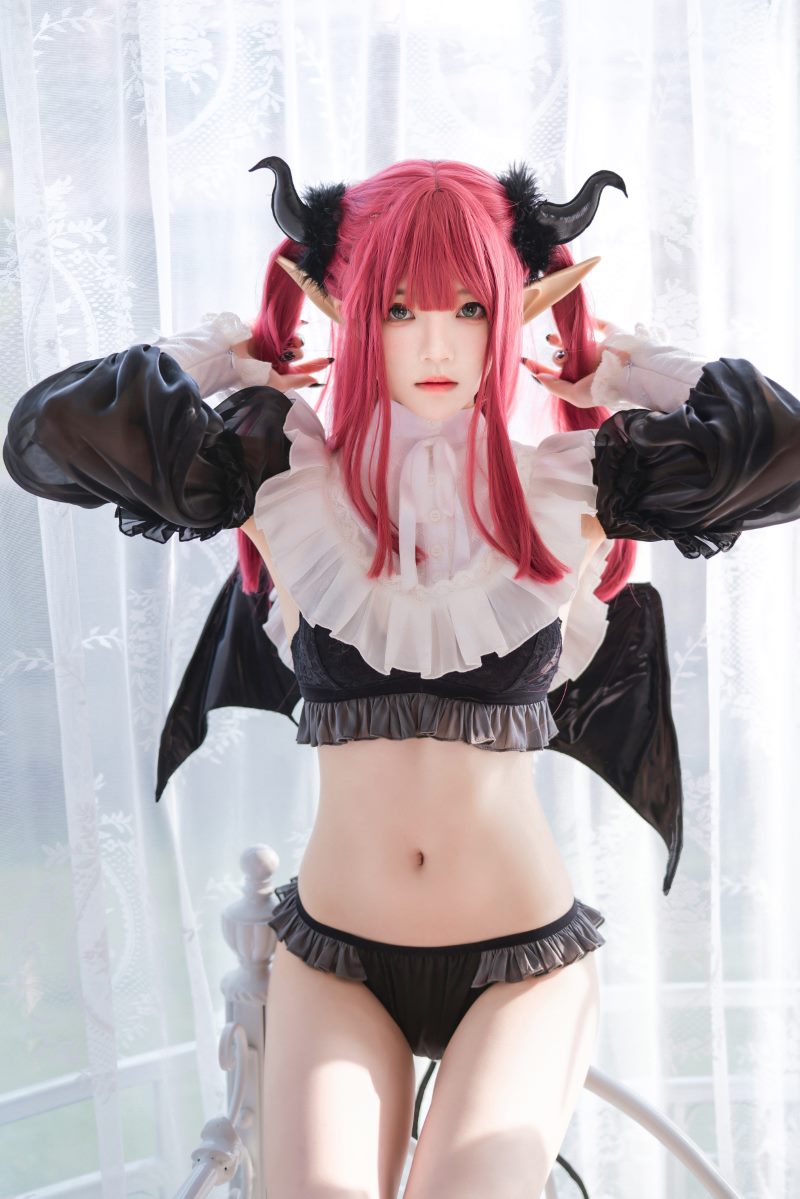 人气Coser@桜桃喵 喜多川海梦 魅魔 [66P/1.48G] 网红写真-第3张