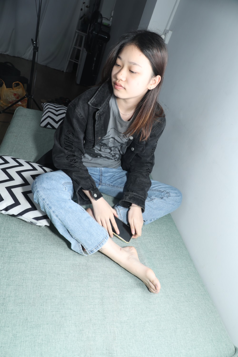 [Pary学生模拍] NO.066 婉华穿上凉鞋展示纹身美jiao [150P/1.51G] 其它写真-第3张