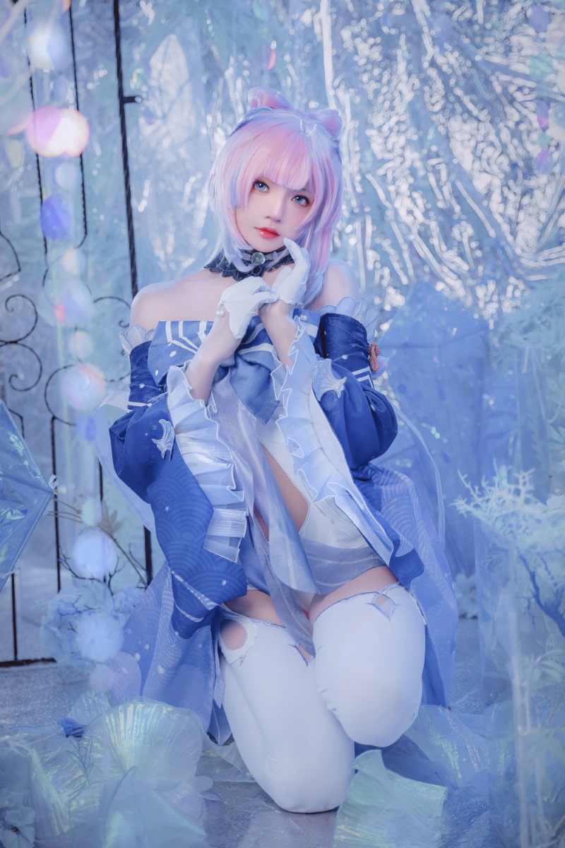 人气Coser@桜桃喵 珊瑚宫心海 [30P/3V/574MB] 网红写真-第3张