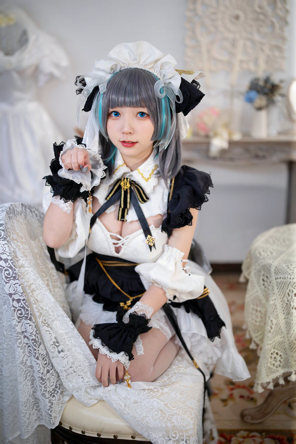 网紅Coser@花铃 柴郡 [14P/120MB] 网红写真-第2张