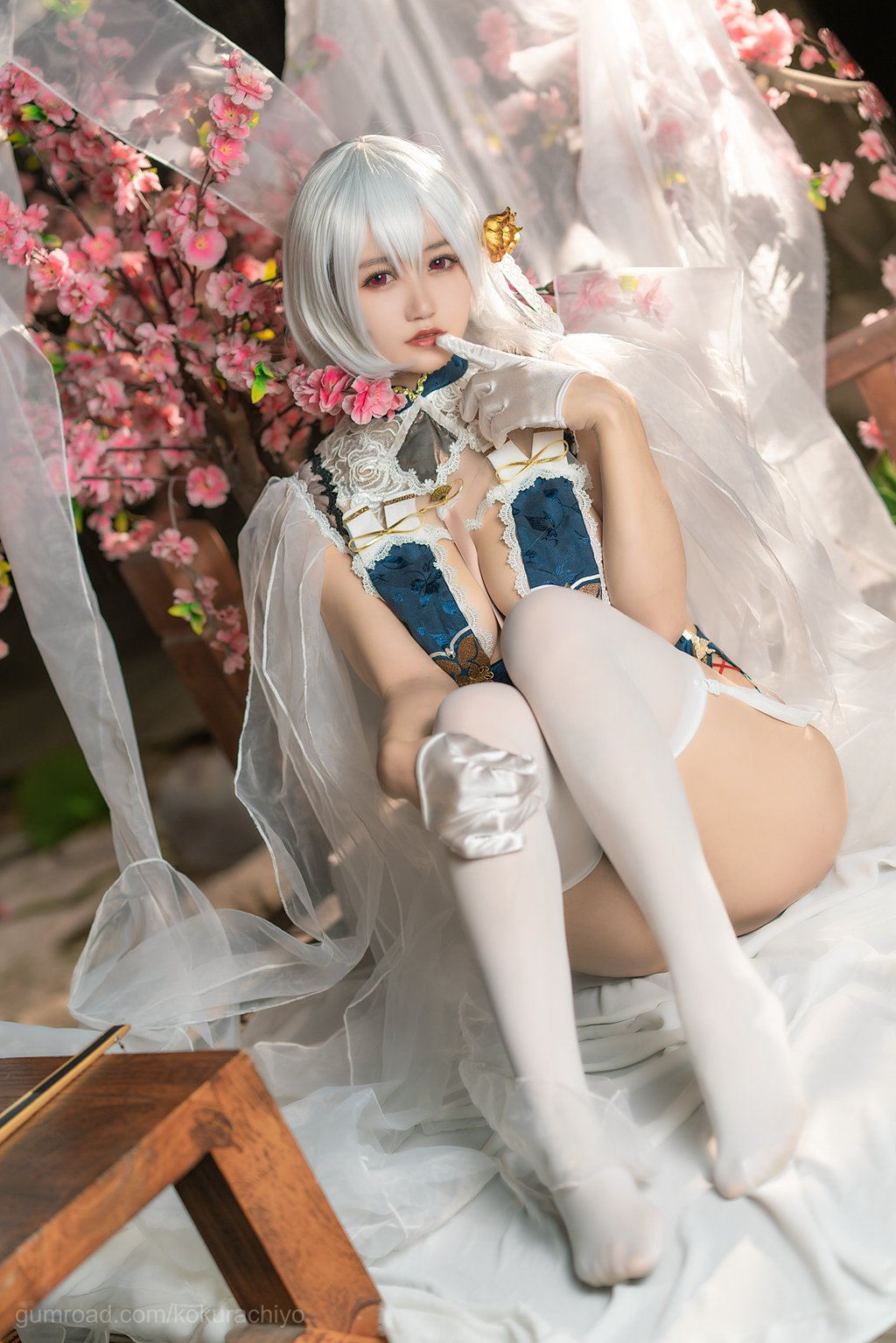 人气Coser@小仓千代w NO.024 天狼星旗袍 [20P-138MB] 网红写真-第2张