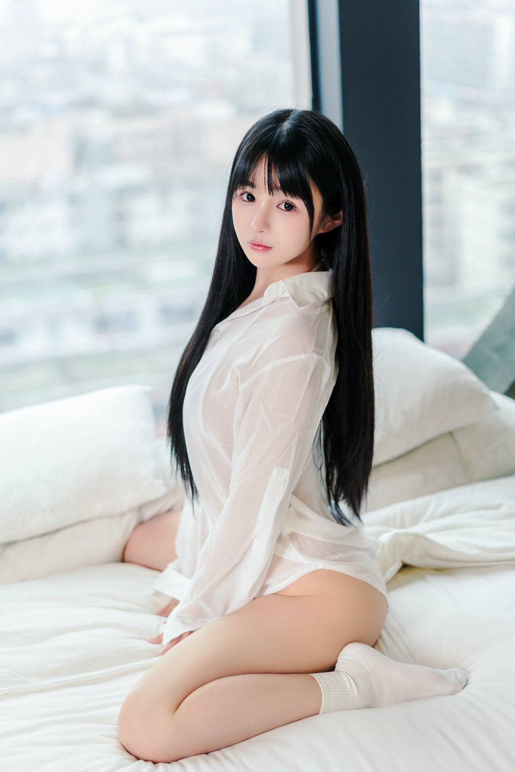 网紅Coser@桜井宁宁 NO.079 男友衬衫[49P-955MB] 网红写真-第2张