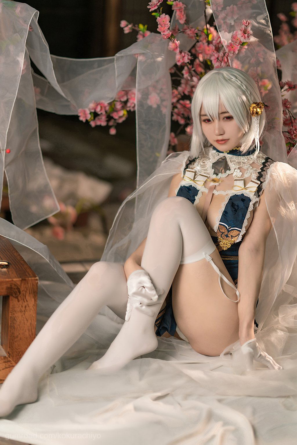 人气Coser@小仓千代w NO.024 天狼星旗袍 [20P-138MB] 网红写真-第1张