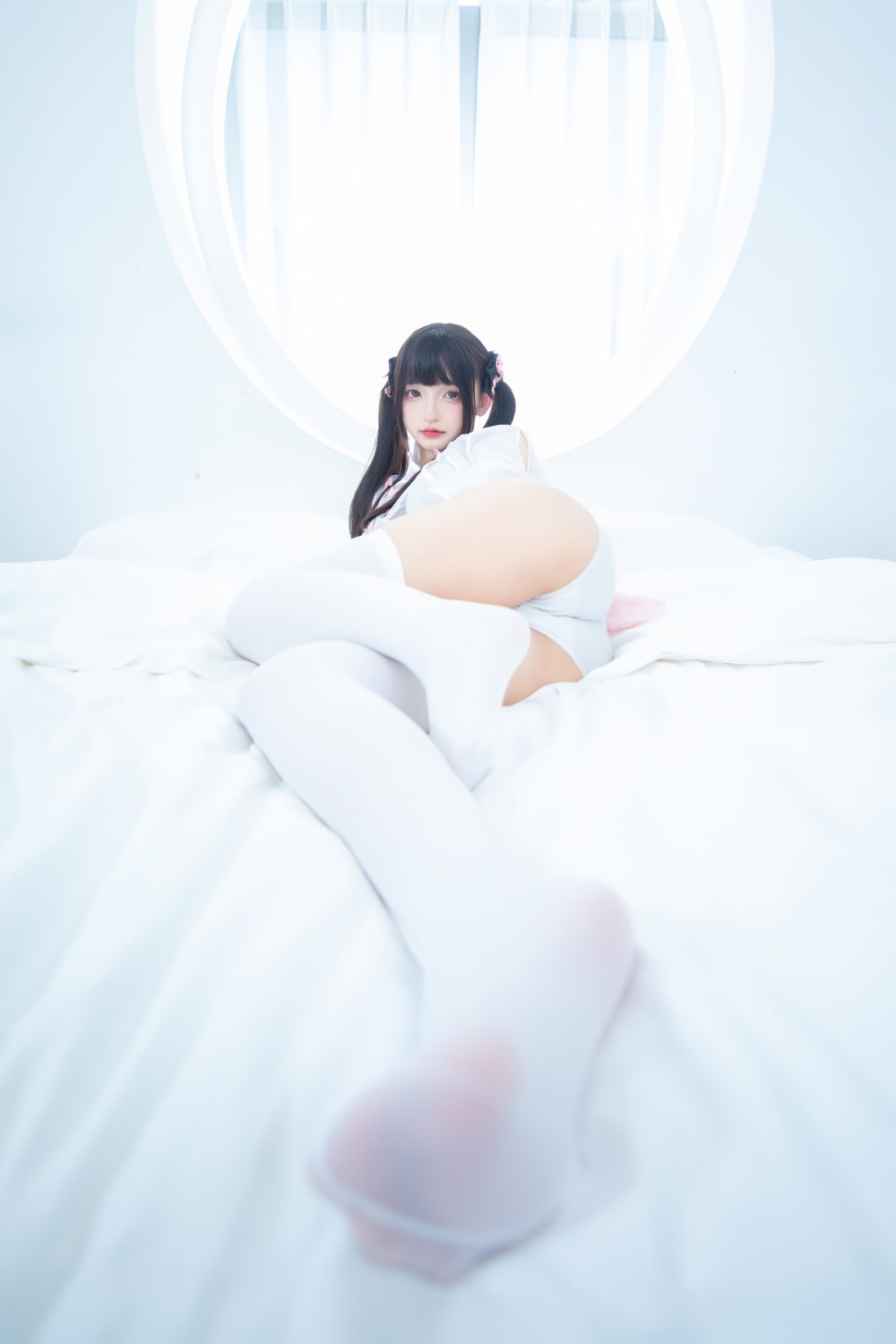 网紅Coser@神楽坂真冬写真《蜜桃雪糕》[75P/2V/209MB] 网红写真-第4张