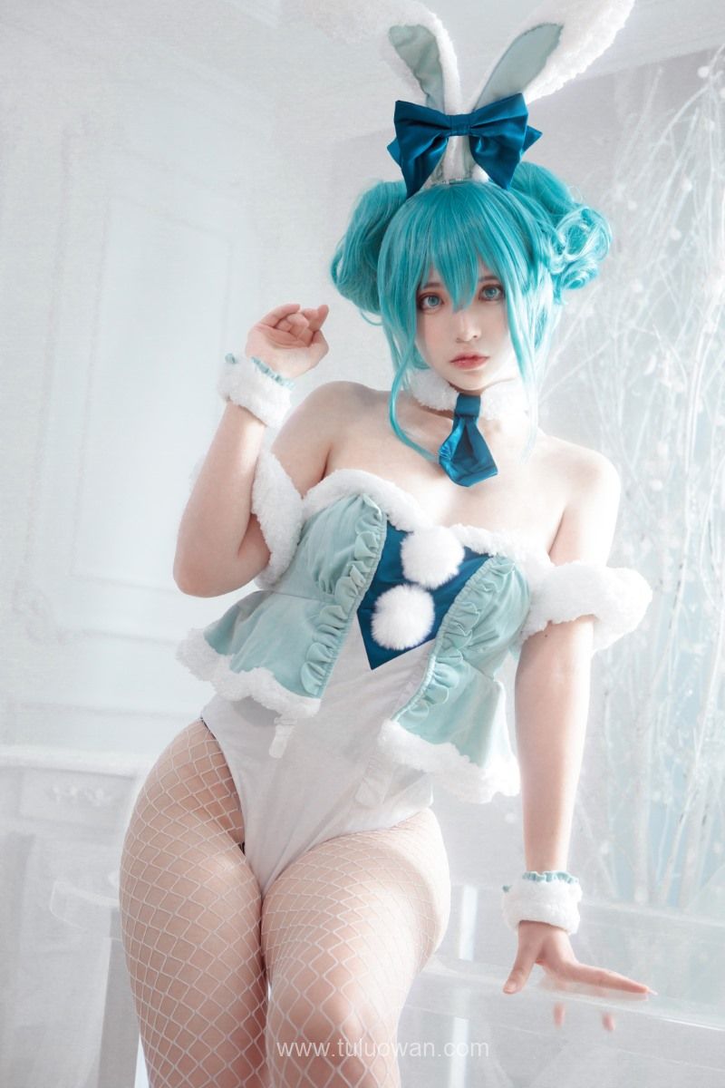 网红Coser@疯猫ss miku初音兔女郎 [25P/343MB] 网红写真-第4张