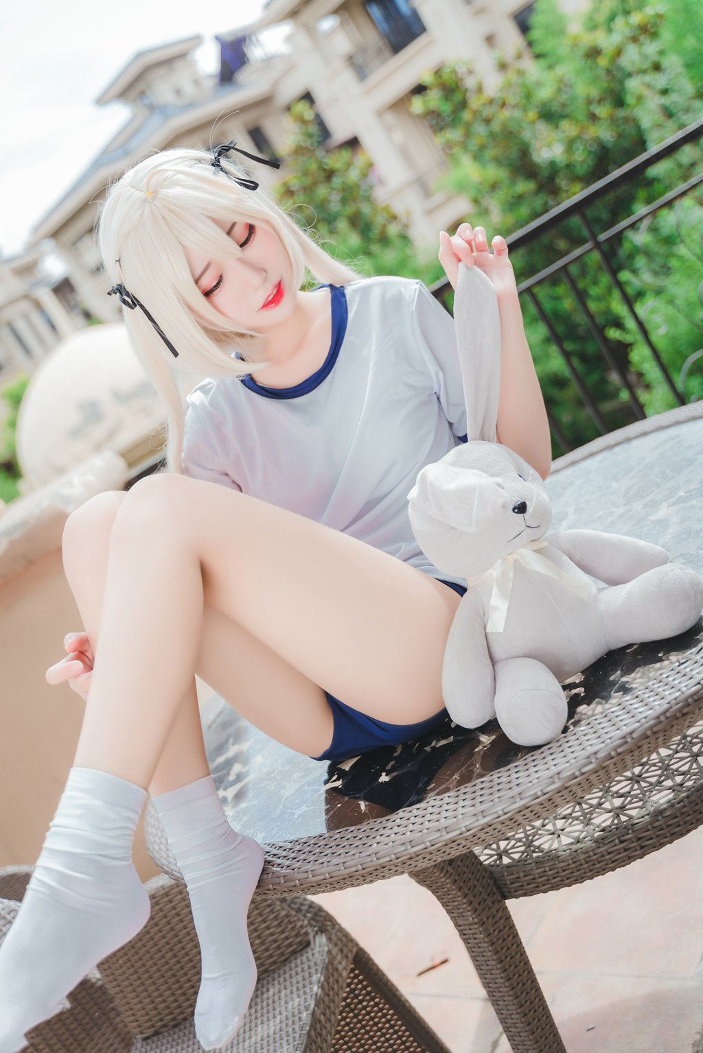 动漫博主@猫君君 NO.014.猫君君_MaoJun 体操服穹妹 [40P-537MB] 网红写真-第2张
