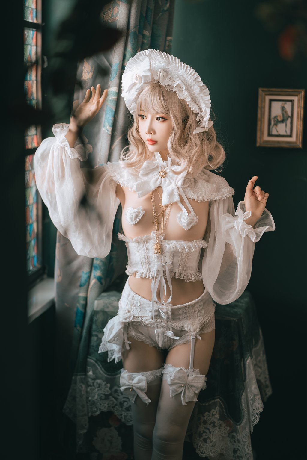 人气动漫Coser@面饼仙儿 法兰西YasahimeLO [36P/474MB] 网红写真-第1张