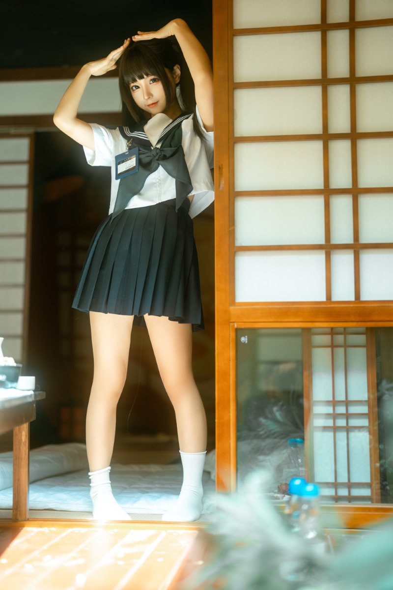 知名动漫博主@蠢沫沫 居家学妹 [22P/221MB] 网红写真-第2张