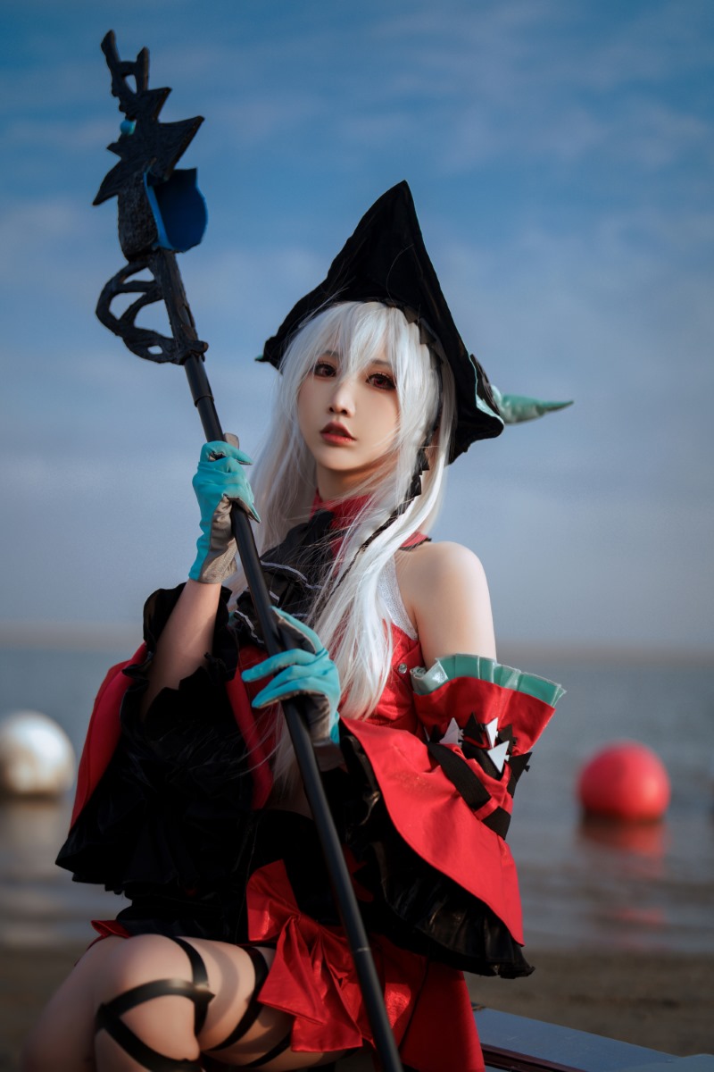 人气动漫Coser@面饼仙儿 浊心斯卡蒂 [15P/168MB] 网红写真-第1张