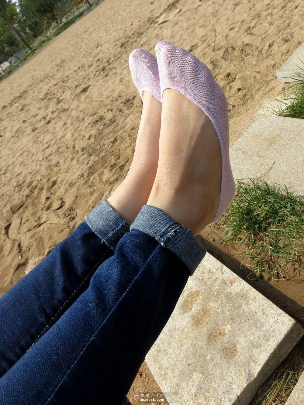 MZSOCK NO.048-2018年-N字牛仔裤可爱女生船袜_裸足 【第二季】[60P/16MB] 其它写真-第4张