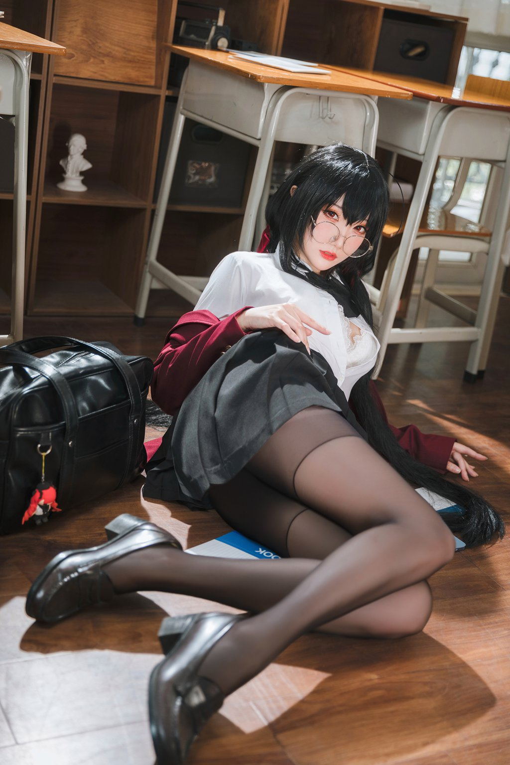 动漫Coser@瓜希酱 能代女仆 [22P/95MB] 网红写真-第4张